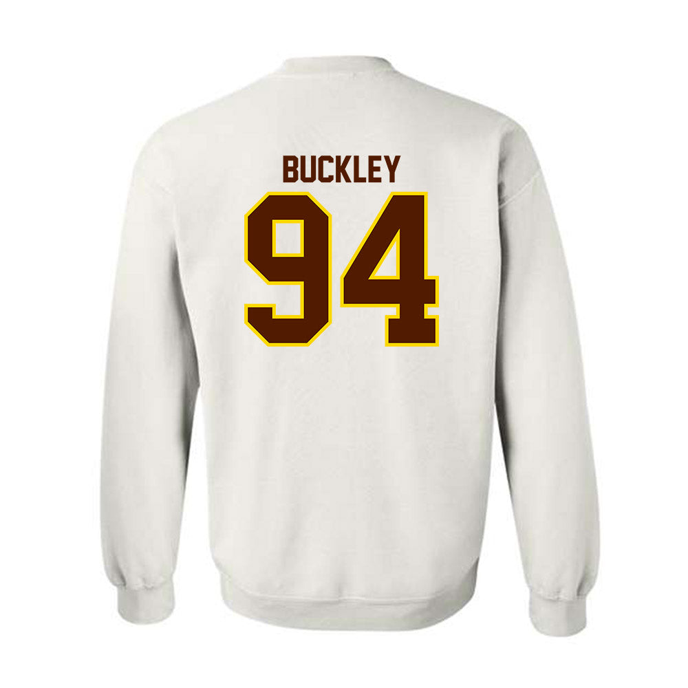 Western Michigan - NCAA Football : Jordan Buckley - Classic Shersey Crewneck Sweatshirt-1