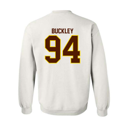 Western Michigan - NCAA Football : Jordan Buckley - Classic Shersey Crewneck Sweatshirt-1
