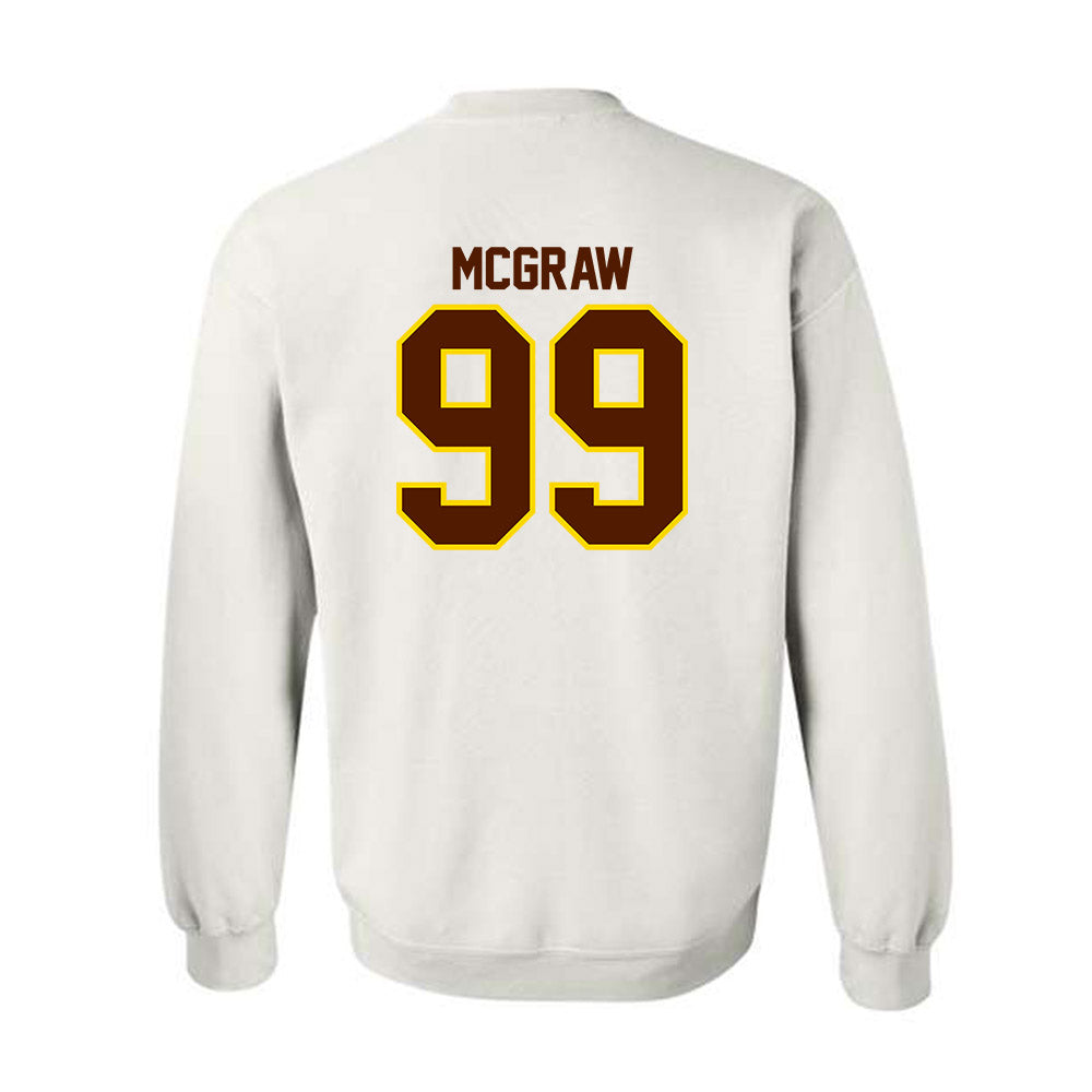 Western Michigan - NCAA Football : Rodney McGraw - Classic Shersey Crewneck Sweatshirt-1
