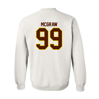 Western Michigan - NCAA Football : Rodney McGraw - Classic Shersey Crewneck Sweatshirt-1