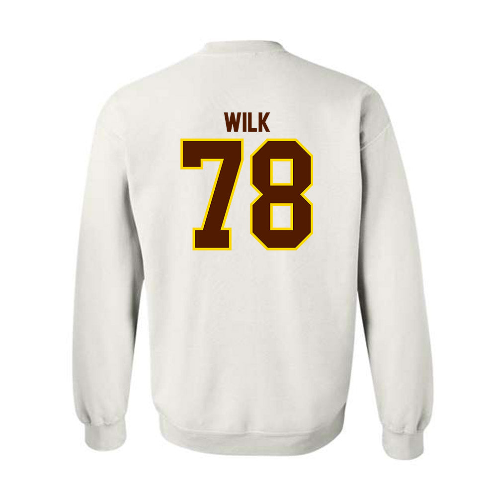 Western Michigan - NCAA Football : Jacob Wilk - Classic Shersey Crewneck Sweatshirt-1
