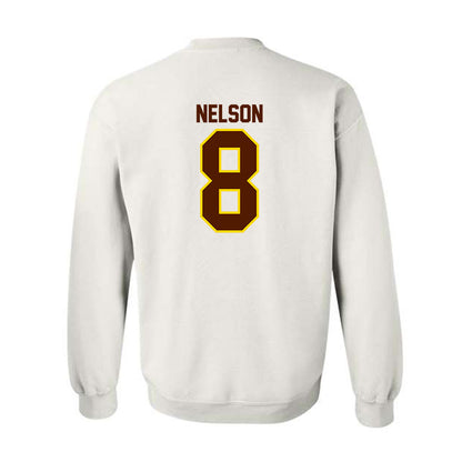 Western Michigan - NCAA Football : Egypt Nelson - Classic Shersey Crewneck Sweatshirt-1