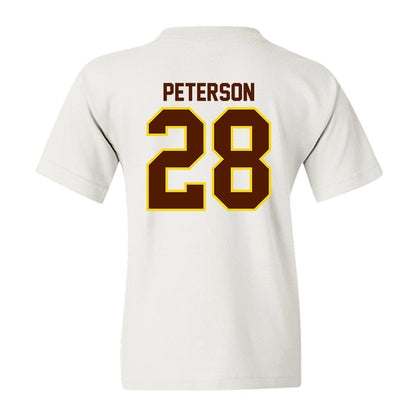 Western Michigan - NCAA Football : Will Peterson - Classic Shersey Youth T-Shirt-1