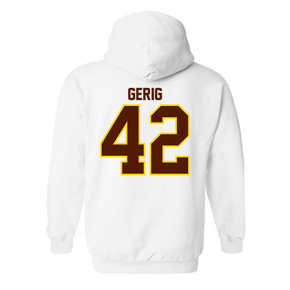 Western Michigan - NCAA Football : Will Gerig - Classic Shersey Hooded Sweatshirt-1