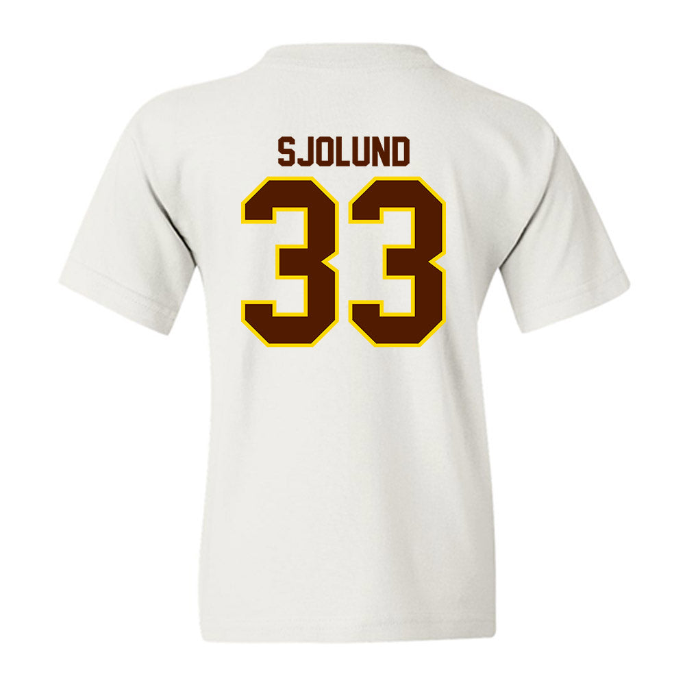 Western Michigan - NCAA Men's Ice Hockey : Samuel Sjolund - Classic Shersey Youth T-Shirt-1