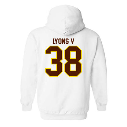 Western Michigan - NCAA Football : Spencer Lyons V - Classic Shersey Hooded Sweatshirt-1