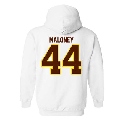 Western Michigan - NCAA Baseball : Matt Maloney - Classic Shersey Hooded Sweatshirt-1