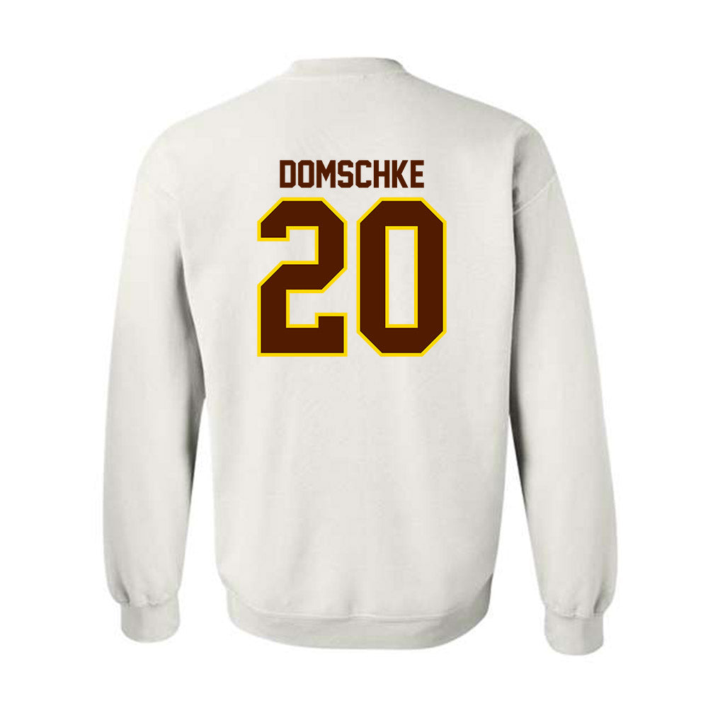 Western Michigan - NCAA Football : Palmer Domschke - Classic Shersey Crewneck Sweatshirt-1