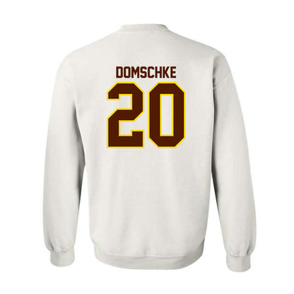 Western Michigan - NCAA Football : Palmer Domschke - Classic Shersey Crewneck Sweatshirt-1