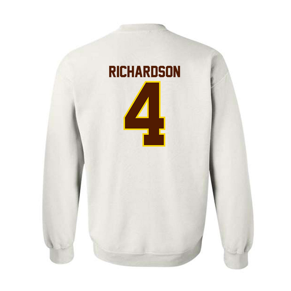 Western Michigan - NCAA Women's Basketball : DeAhna Richardson - Classic Shersey Crewneck Sweatshirt-1