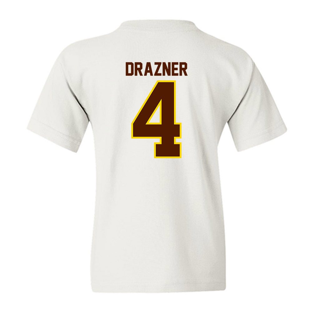 Western Michigan - NCAA Men's Ice Hockey : Robby Drazner - Classic Shersey Youth T-Shirt-1