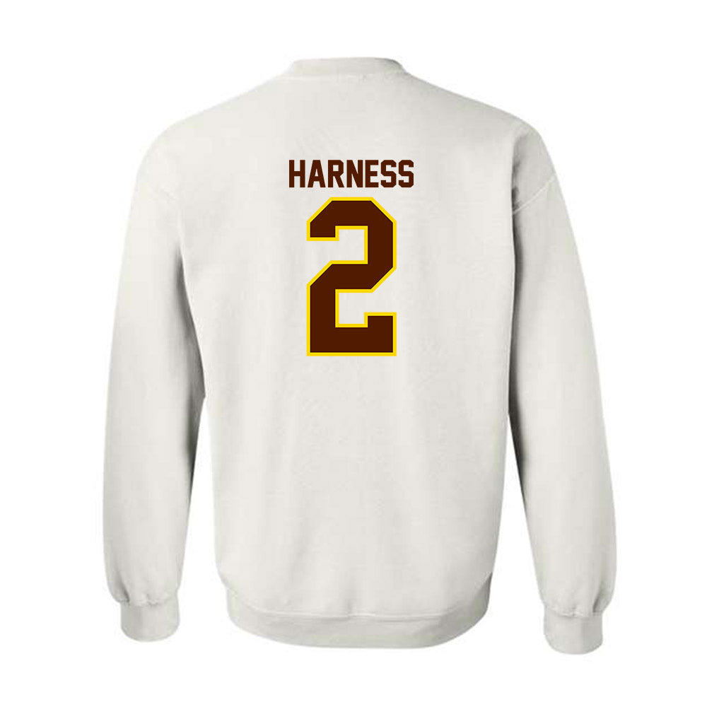 Western Michigan - NCAA Women's Basketball : Alli Harness - Classic Shersey Crewneck Sweatshirt-1