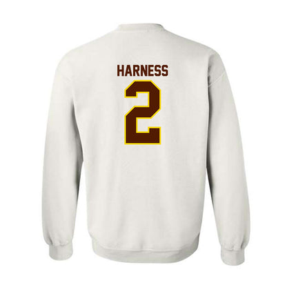 Western Michigan - NCAA Women's Basketball : Alli Harness - Classic Shersey Crewneck Sweatshirt-1