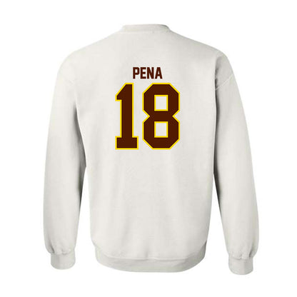 Western Michigan - NCAA Baseball : Diego Pena - Classic Shersey Crewneck Sweatshirt-1