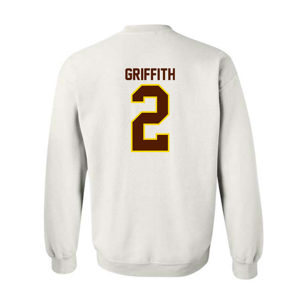 Western Michigan - NCAA Men's Basketball : Jalen Griffith - Classic Shersey Crewneck Sweatshirt-1