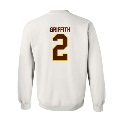 Western Michigan - NCAA Men's Basketball : Jalen Griffith - Classic Shersey Crewneck Sweatshirt-1
