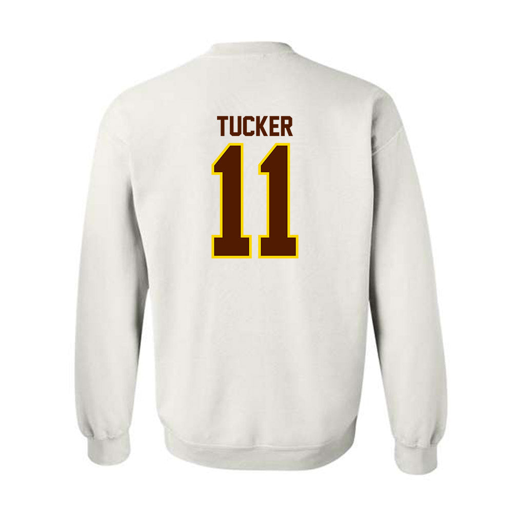 Western Michigan - NCAA Football : Nadame Tucker - Classic Shersey Crewneck Sweatshirt-1