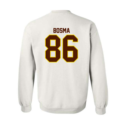 Western Michigan - NCAA Football : Blake Bosma - Classic Shersey Crewneck Sweatshirt-1