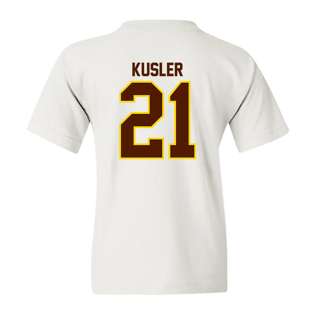 Western Michigan - NCAA Men's Ice Hockey : Ryan Kusler - Classic Shersey Youth T-Shirt-1