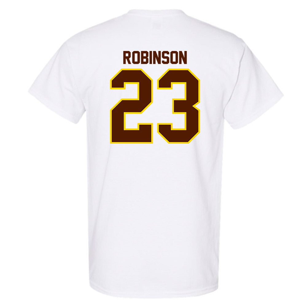 Western Michigan - NCAA Football : Larry Robinson - Classic Shersey T-Shirt-1