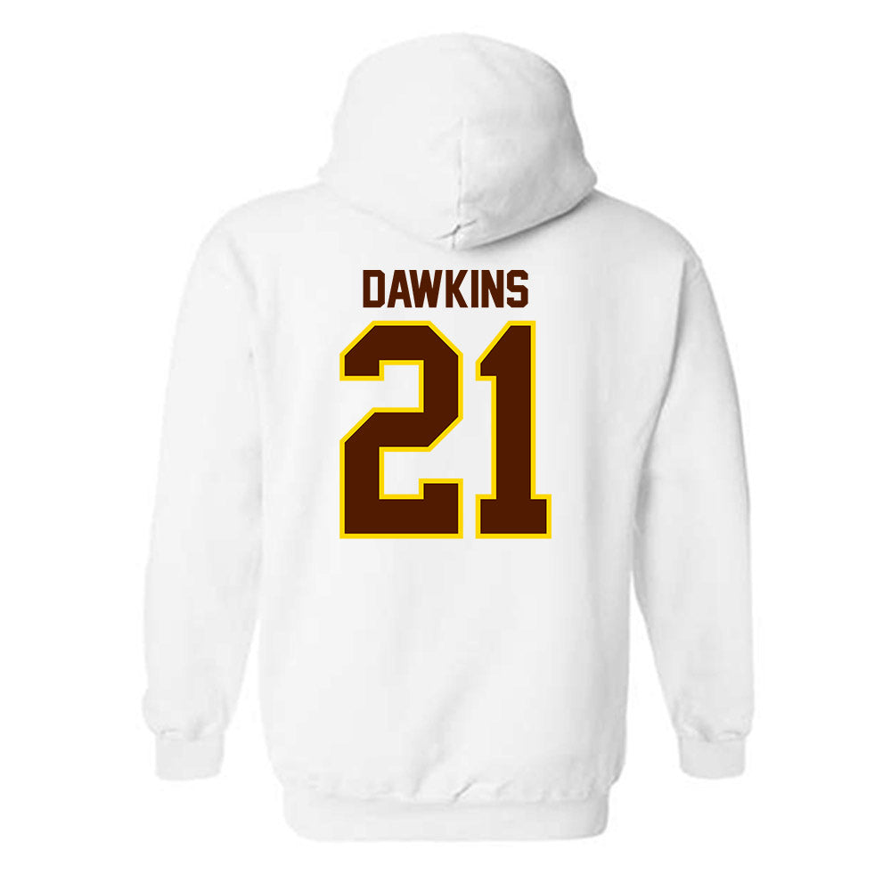 Western Michigan - NCAA Football : Chase Dawkins - Classic Shersey Hooded Sweatshirt-1