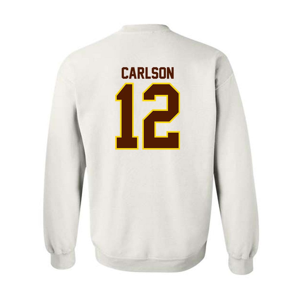 Western Michigan - NCAA Women's Basketball : Alli Carlson - Classic Shersey Crewneck Sweatshirt-1