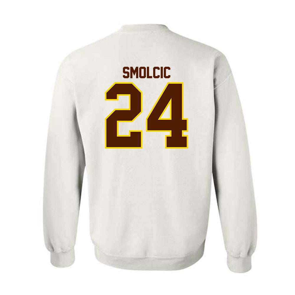 Western Michigan - NCAA Men's Soccer : Adam Smolcic - Classic Shersey Crewneck Sweatshirt-1