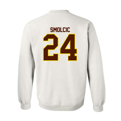 Western Michigan - NCAA Men's Soccer : Adam Smolcic - Classic Shersey Crewneck Sweatshirt-1