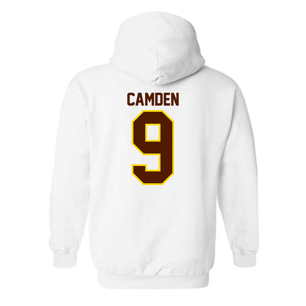 Western Michigan - NCAA Football : James Camden - Classic Shersey Hooded Sweatshirt-1