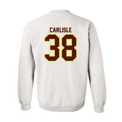 Western Michigan - NCAA Baseball : Sam Carlisle - Classic Shersey Crewneck Sweatshirt-1