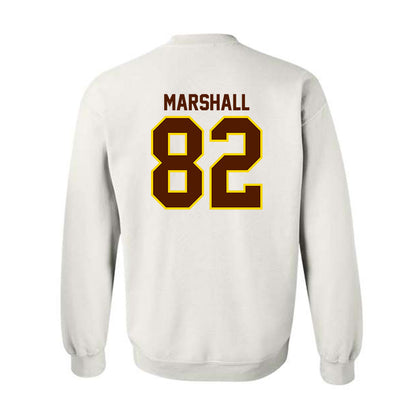 Western Michigan - NCAA Football : Terence Marshall - Classic Shersey Crewneck Sweatshirt-1