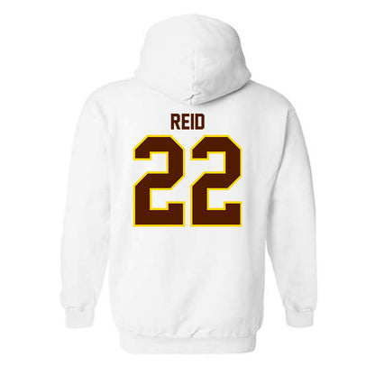 Western Michigan - NCAA Football : Jayquan Reid - Classic Shersey Hooded Sweatshirt-1