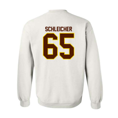 Western Michigan - NCAA Football : Jeremy Schleicher - Classic Shersey Crewneck Sweatshirt-1