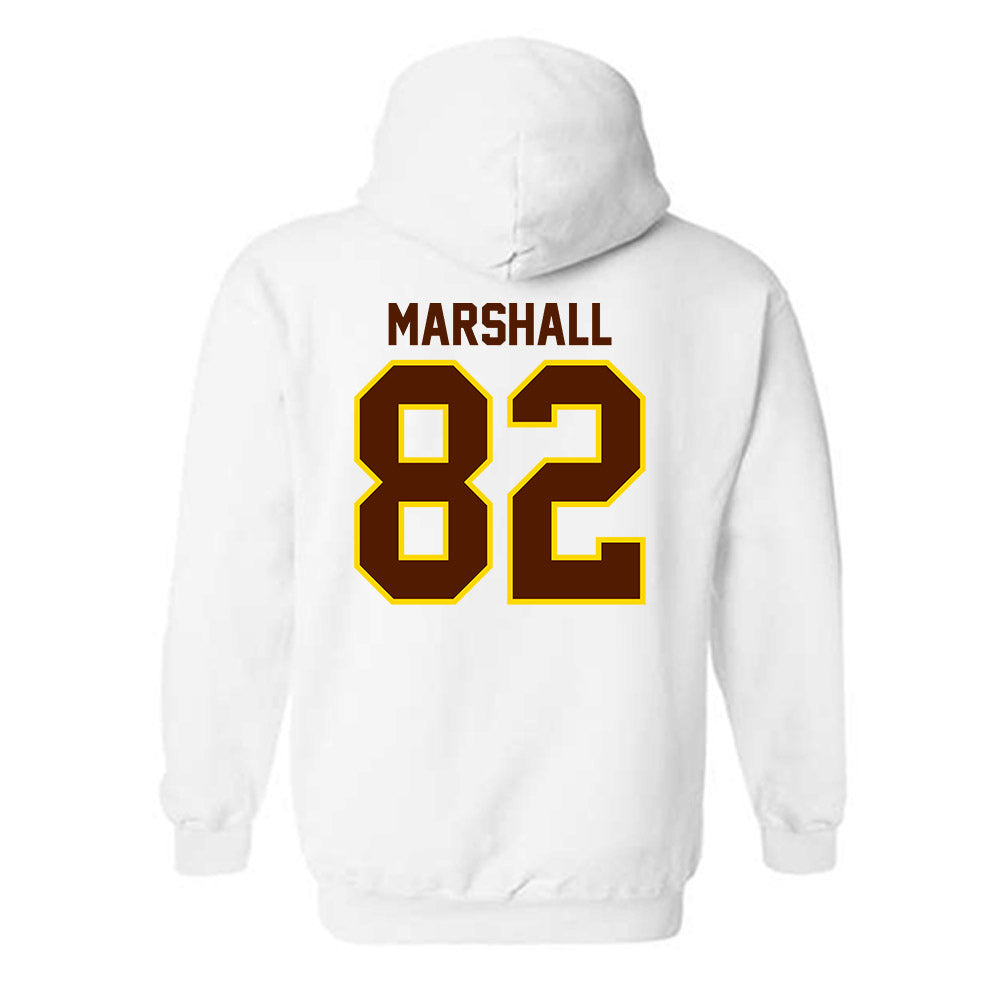 Western Michigan - NCAA Football : Terence Marshall - Classic Shersey Hooded Sweatshirt-1