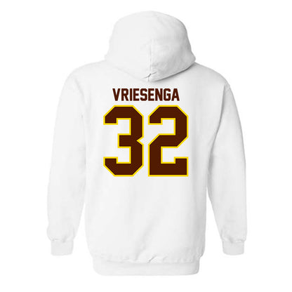 Western Michigan - NCAA Baseball : Zach Vriesenga - Classic Shersey Hooded Sweatshirt-1