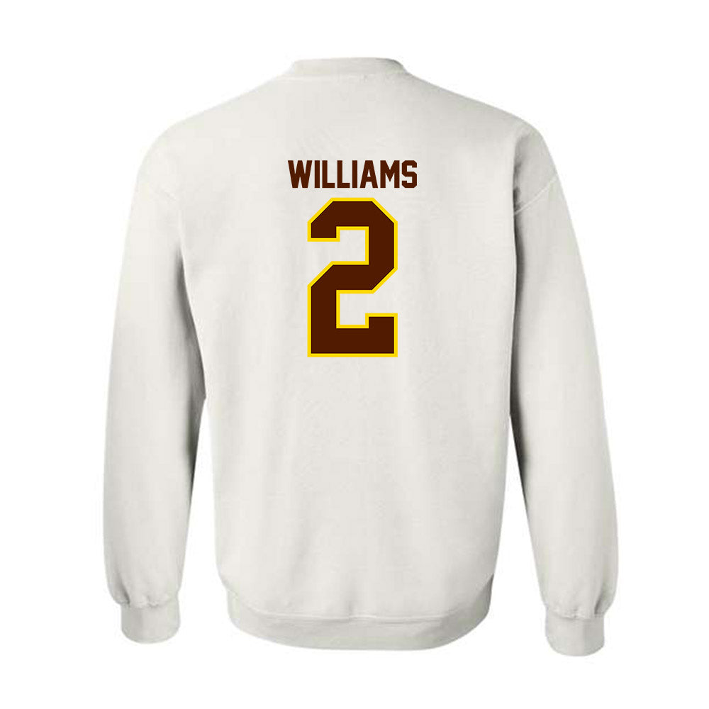 Western Michigan - NCAA Football : Popeye Williams - Classic Shersey Crewneck Sweatshirt-1