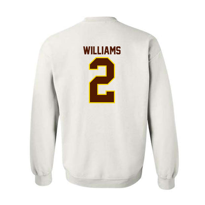 Western Michigan - NCAA Football : Popeye Williams - Classic Shersey Crewneck Sweatshirt-1