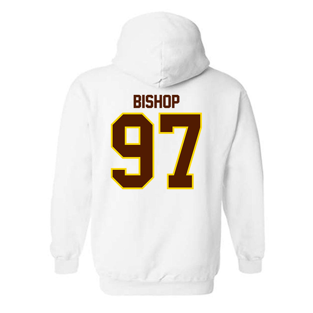 Western Michigan - NCAA Football : Noah Bishop - Classic Shersey Hooded Sweatshirt-1