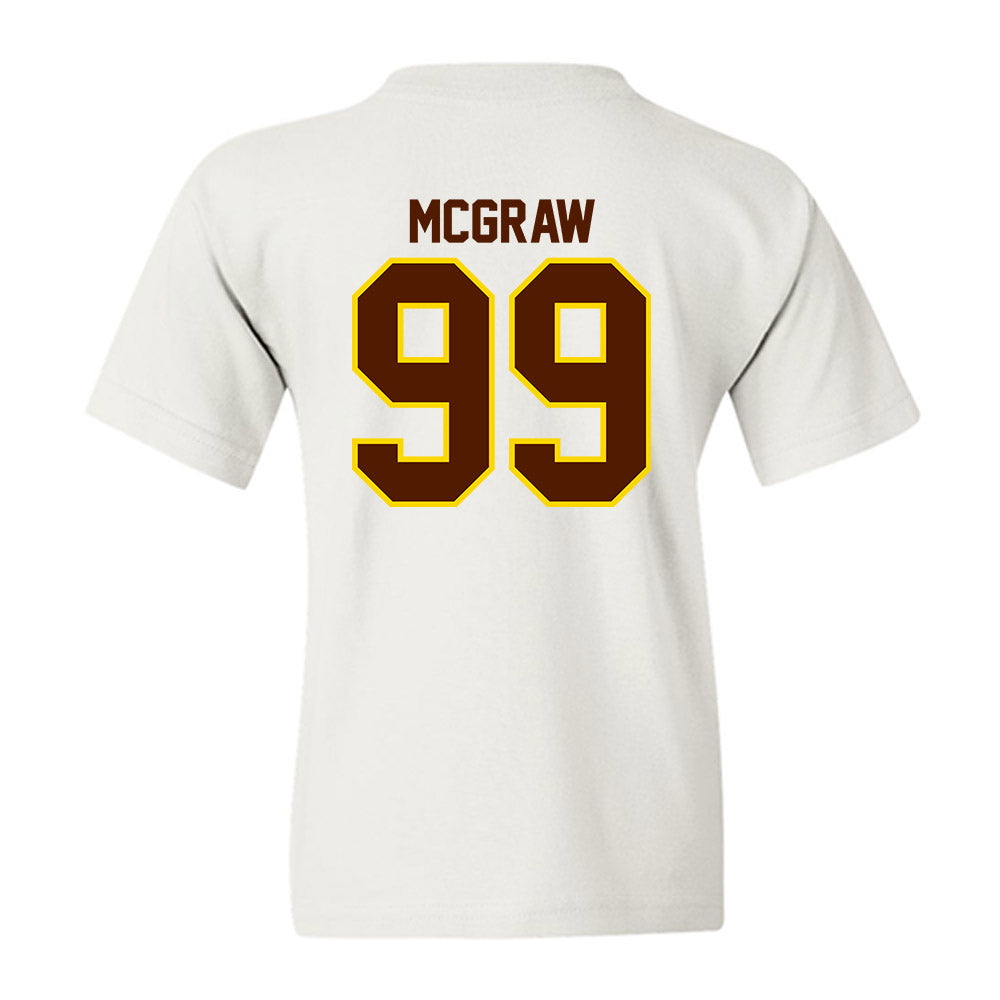 Western Michigan - NCAA Football : Rodney McGraw - Classic Shersey Youth T-Shirt-1