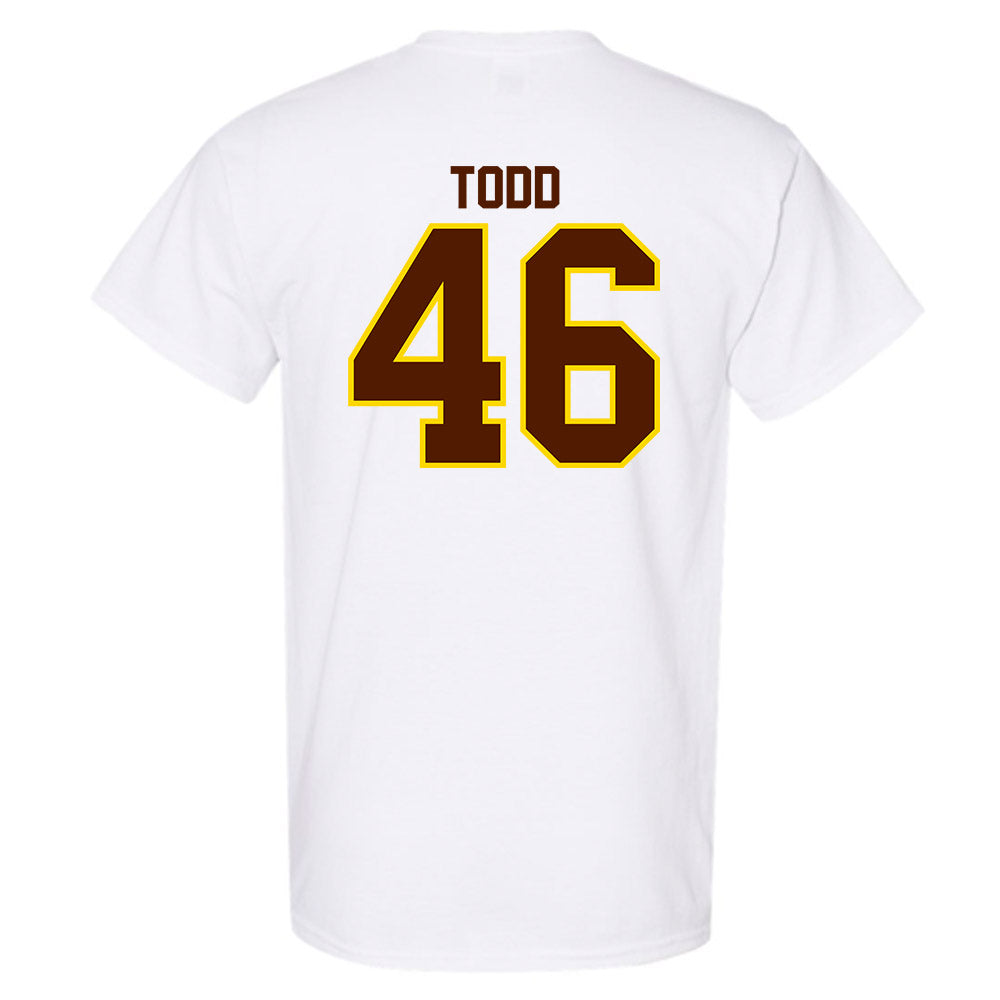 Western Michigan - NCAA Football : RJ Todd - Classic Shersey T-Shirt-1