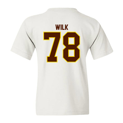 Western Michigan - NCAA Football : Jacob Wilk - Classic Shersey Youth T-Shirt-1