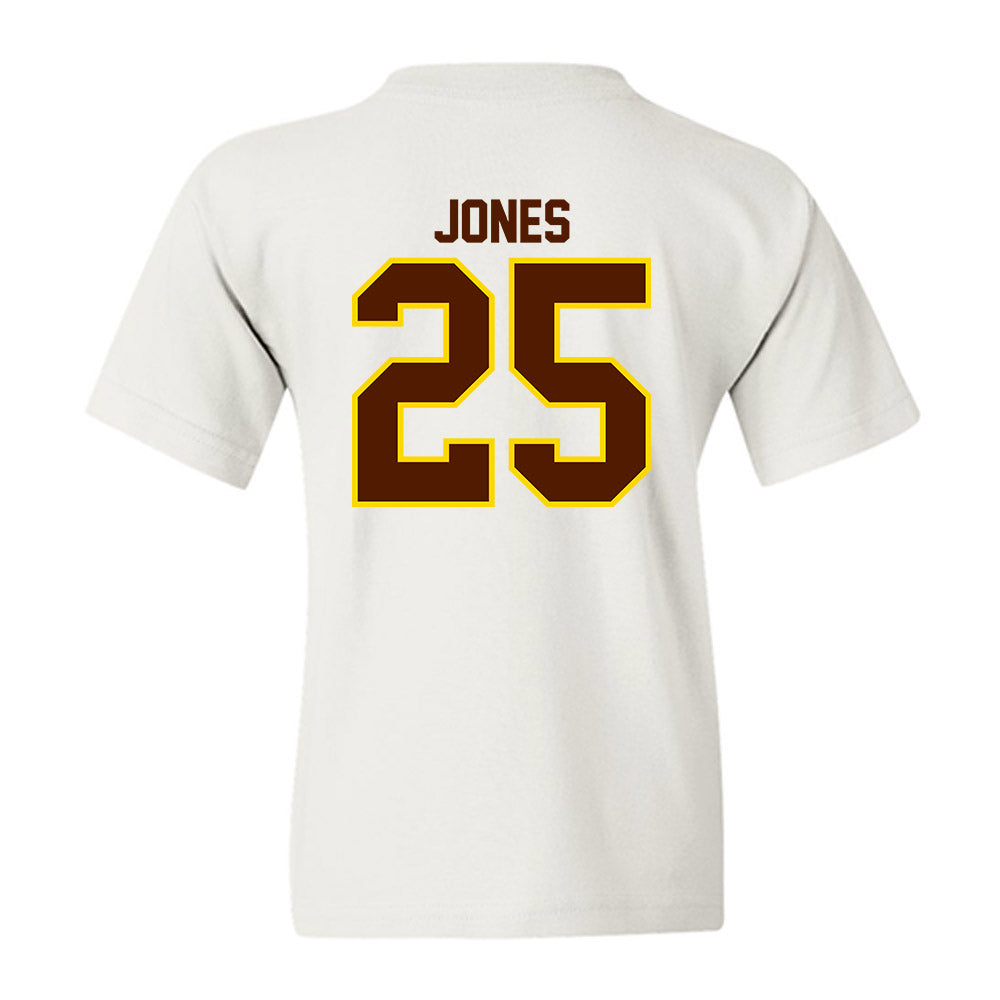 Western Michigan - NCAA Football : Justin Jones - Classic Shersey Youth T-Shirt-1