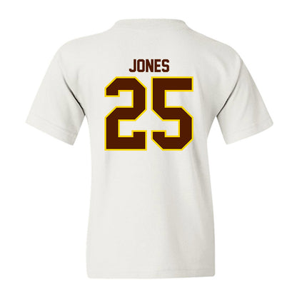 Western Michigan - NCAA Football : Justin Jones - Classic Shersey Youth T-Shirt-1