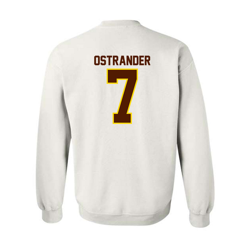 Western Michigan - NCAA Baseball : Connor Ostrander - Classic Shersey Crewneck Sweatshirt-1