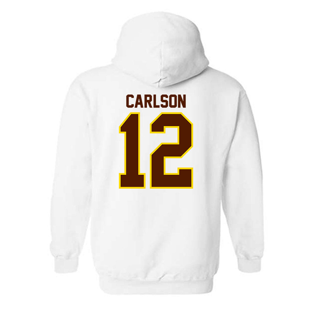 Western Michigan - NCAA Women's Basketball : Alli Carlson - Classic Shersey Hooded Sweatshirt-1