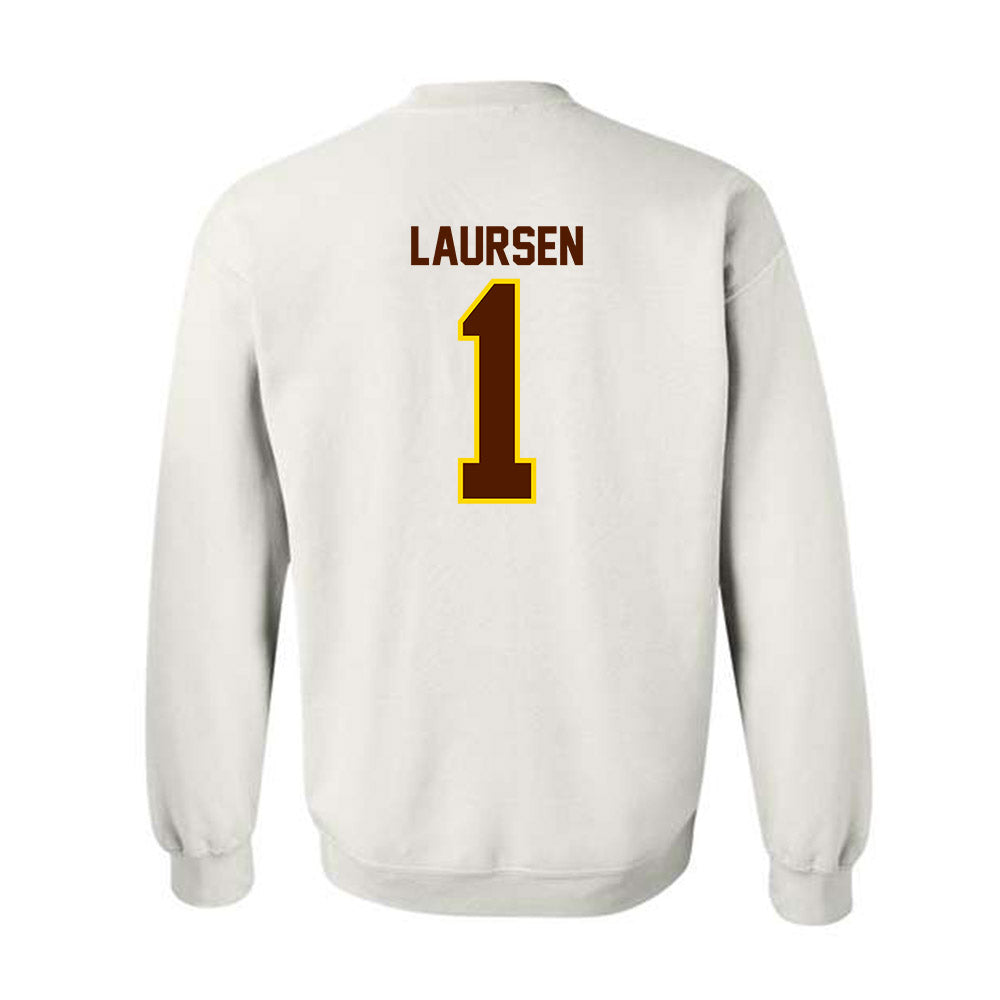 Western Michigan - NCAA Men's Ice Hockey : Kirk Laursen - Classic Shersey Crewneck Sweatshirt-1