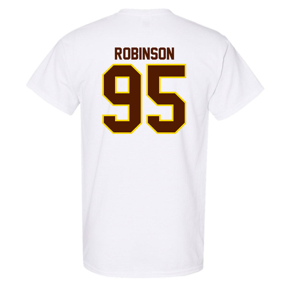 Western Michigan - NCAA Football : DeShawn Robinson - Classic Shersey T-Shirt-1