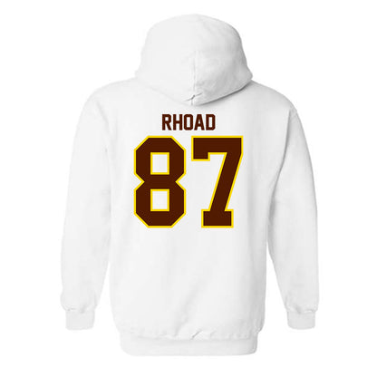 Western Michigan - NCAA Football : Brady Rhoad - Classic Shersey Hooded Sweatshirt-1