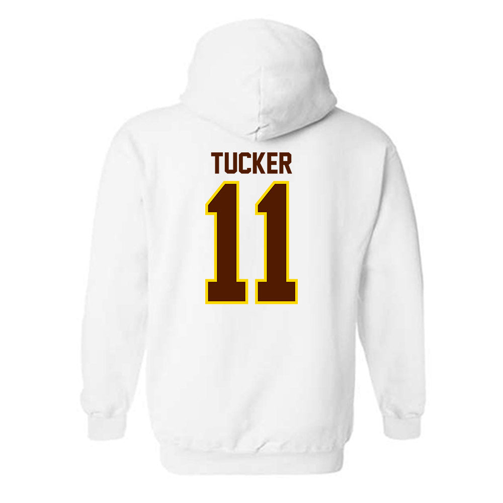 Western Michigan - NCAA Football : Nadame Tucker - Classic Shersey Hooded Sweatshirt-1
