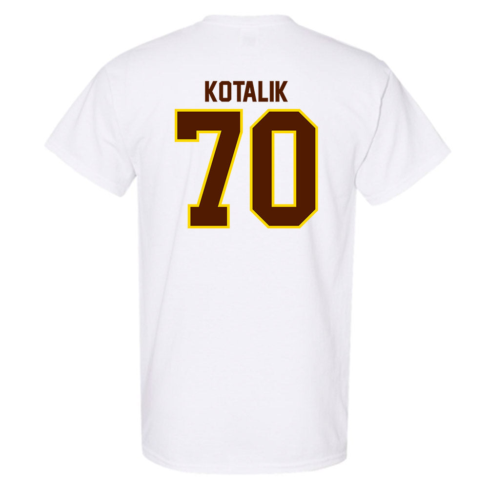 Western Michigan - NCAA Football : KJ Kotalik - Classic Shersey T-Shirt-1